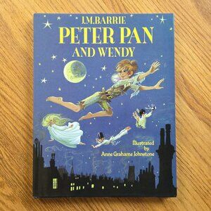 Peter Pan And Wendy Vintage Children's Book by J.M. Barrie